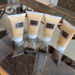 Tea Rose Body lotion 4pc 4.4oz
